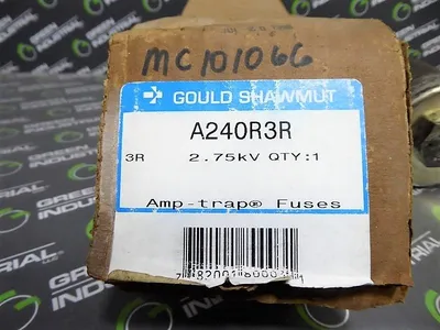 Gould Shawmut A240R3R Amp-Trap Fuse 2.75kV 2400V 50/60Hz New NIB