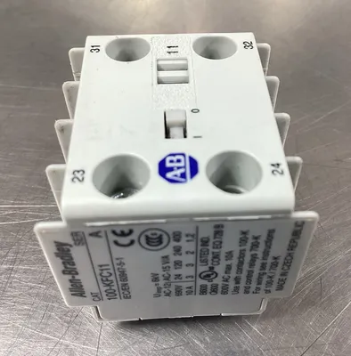 ALLEN BRADLEY 100-KFC11 /A CONTACT BLOCK 4C-29