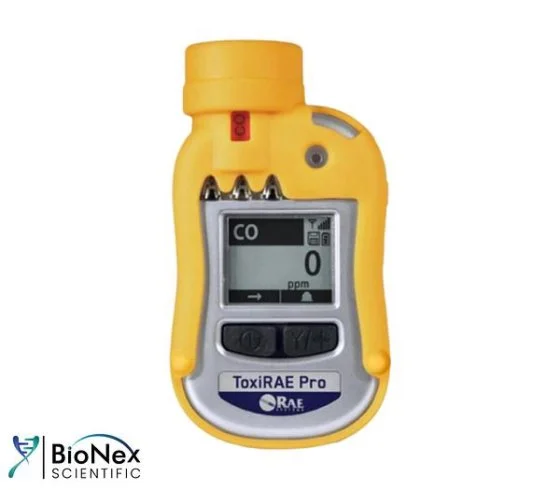 Used RAE SYSTEMS (BY HONEYWELL) TOXIRAE PRO PGM-1860 SINGLE GAS DETECTOR Gas Monitors New Jersey US | Bionex Scientific LLC #800459