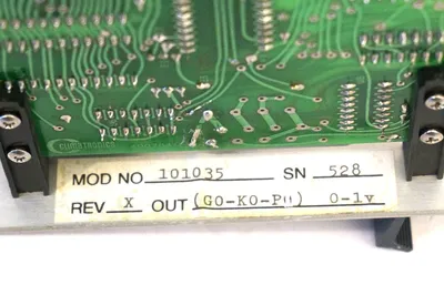 CLIMATRONICS 101035 REV. X SIGMA CARD