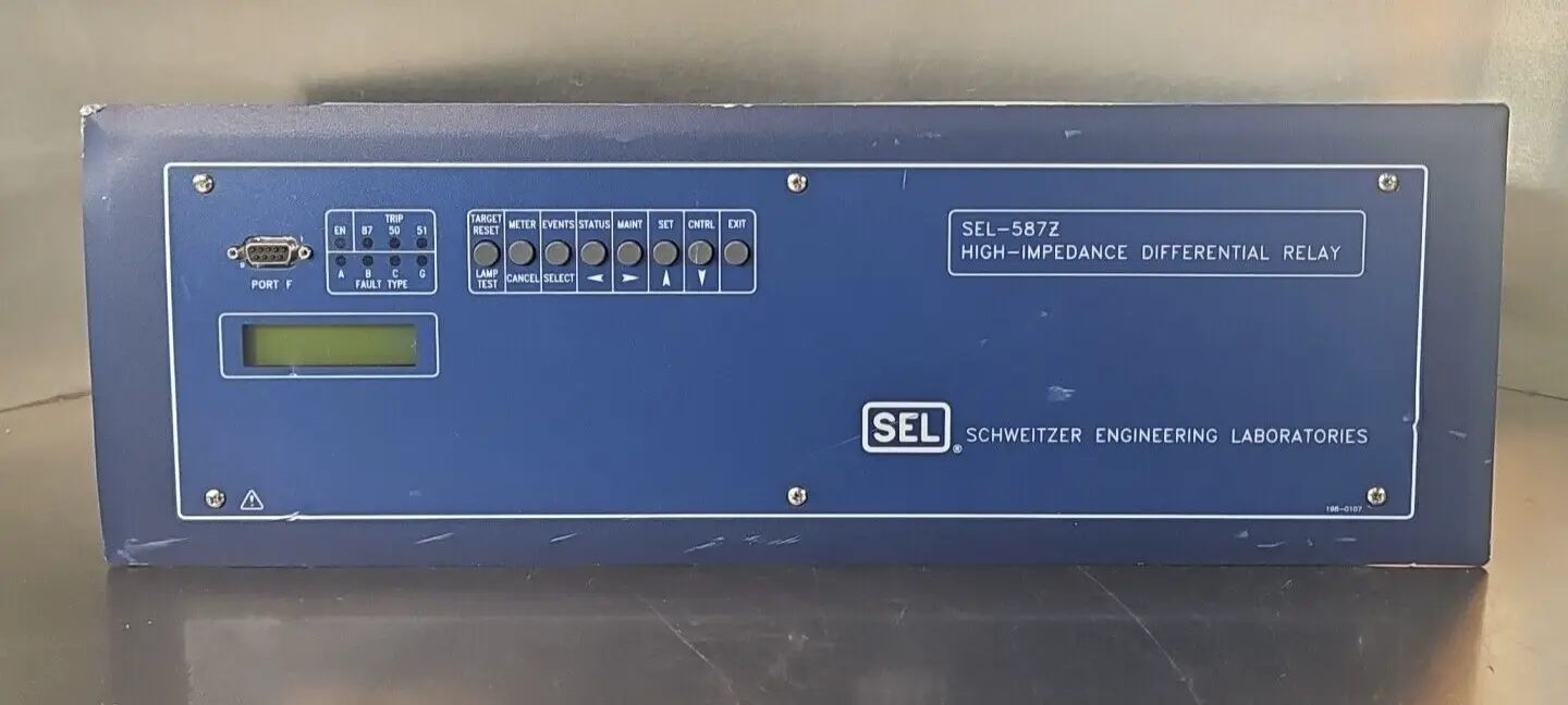DPAC SEL-587Z High-Impedance Differential Relay PN:0587Z0X625312XX (BIN731)