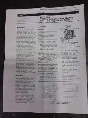 NEW JOHNSON CONTROLS P80ABA-4