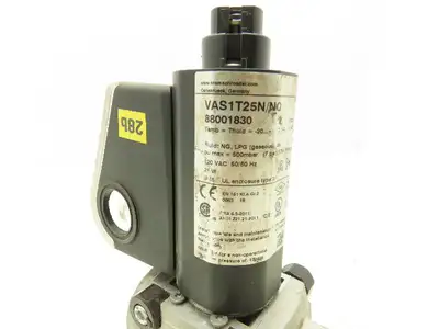 Krom Schroder VAS1T25N/NQ Solenoid Valve 1"NPT Air/Gas 120VAC 88001830
