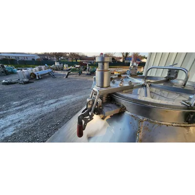 Used Stainless Steel Double Cone Blender - 150 cubic foot