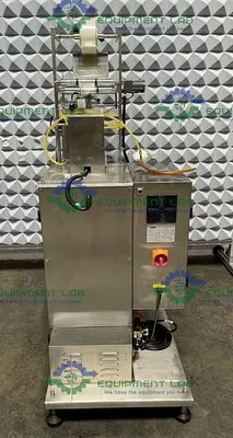 USED ALPHA PACK PA-100L SINGLE LINE AUTOMATIC SACHET MACHINE