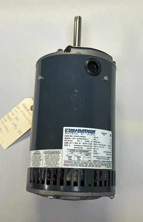 Used MARATHON ELECTRIC X70671182010 Motors (misc) | Surplus Asset Holdings #1204917