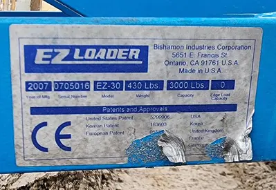 USED 2010 BISHAMON EZ-30