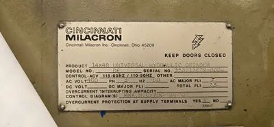 1978 CINCINNATI 14 x 48 de GRINDERS, CYLINDRICAL – UNIVERSAL | GCH Machinery (3)