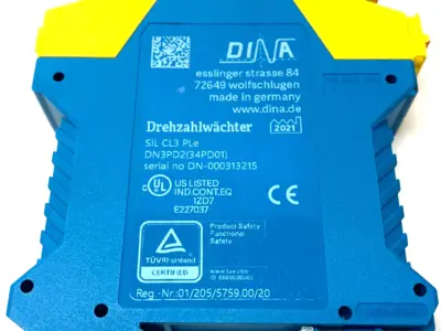 USED DINA SAFEONE SPEED MONITOR MODULE