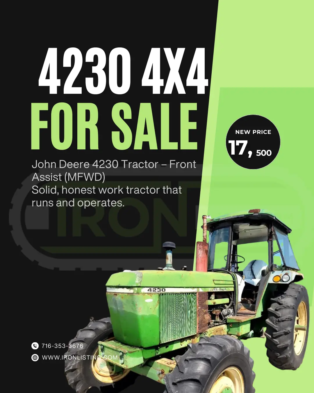 USED JOHN DEERE 4230