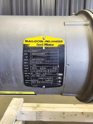 Used Hayes & Stolz Ribbon/Paddle Blender, 15 Cubic Feet