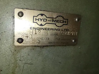 USED HYD-MECH H-12A