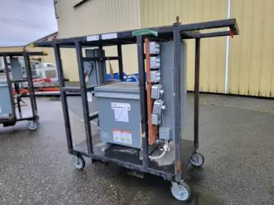 75 kVA Temporary Power Distribution Cart 600V Pri. 208Y/120V Sec.