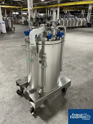 USED Precision 125 Liter Integrated Biosystems Cryovessel, 316L S/S, 50/65#