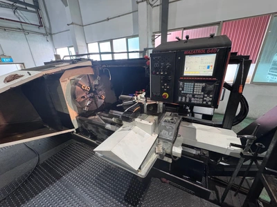 2014 MAZAK POWER MASTER N CHUCKER Lathes, Oil field & Hollow Spindle CNC | ESP Machinery Australia Pty Ltd (1)