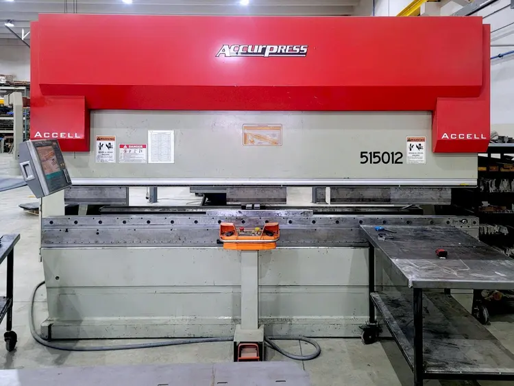 Used 2005 ACCURPRESS ACCELL 515012 Press Brakes Illinois US | Machine Factory Outlet #1263536