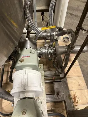 DUAL AB PROCESS TANKS WITH HEATERS AND PUMP
