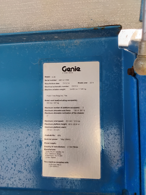 USED 2014 Genie S-85