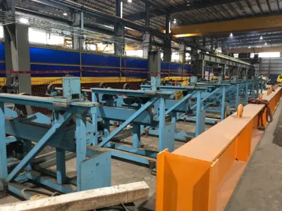 320 Ton Easom / Enerpac  Hyd. Straightening / Dishing / Panel Press