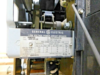 Used GE AKR-6D-30 Circuit Breakers Ohio US | Equipment Recovery Corp. #1331084