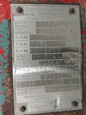 USED Goulds 3175
