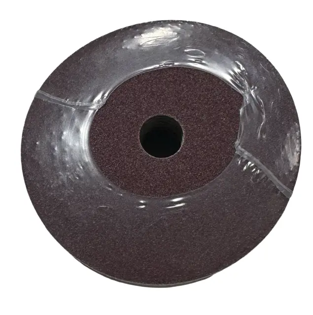 CGW 4" x 5/8" Resin Fiber Sanding Discs 120 Grit Aluminum Oxide 25 Pack
