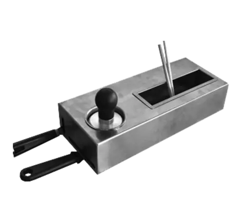 Equipex CK-3 Freestanding Crepe Kit w/ Water Vat & Batter Spreader, Stainless Casing