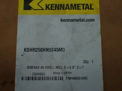 NEW KENNAMETAL KSHR250HN5345M3