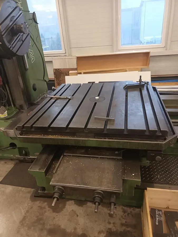 Used TOS W 100 A Horizontal Table Type Boring Mills CZ | Amaron s.r.o. #1056602