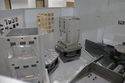 Used 2023 HAAS EC-400PP WITH 6 PALLET CHANGER Horizontal Machining Centers Washington US | Legacy CNC Machinery, LLC #1503559