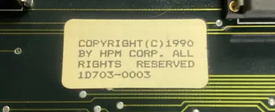 Used HPM 1D703-0003 Memory Ohio US | Surplus Asset Holdings #1246203
