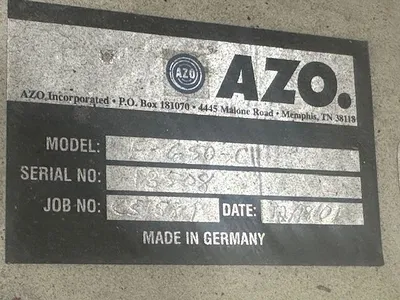 2000 AZO E650-C1 Screen Rotary (Sifter) | Perry Equipment (11)