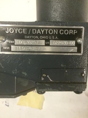 NEW Dayton ELS8-402-7-0