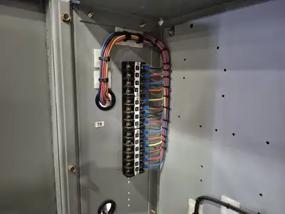 Double Fused Interrupter Switch 5 kV, 4160 Volts & Conduit Cabinet