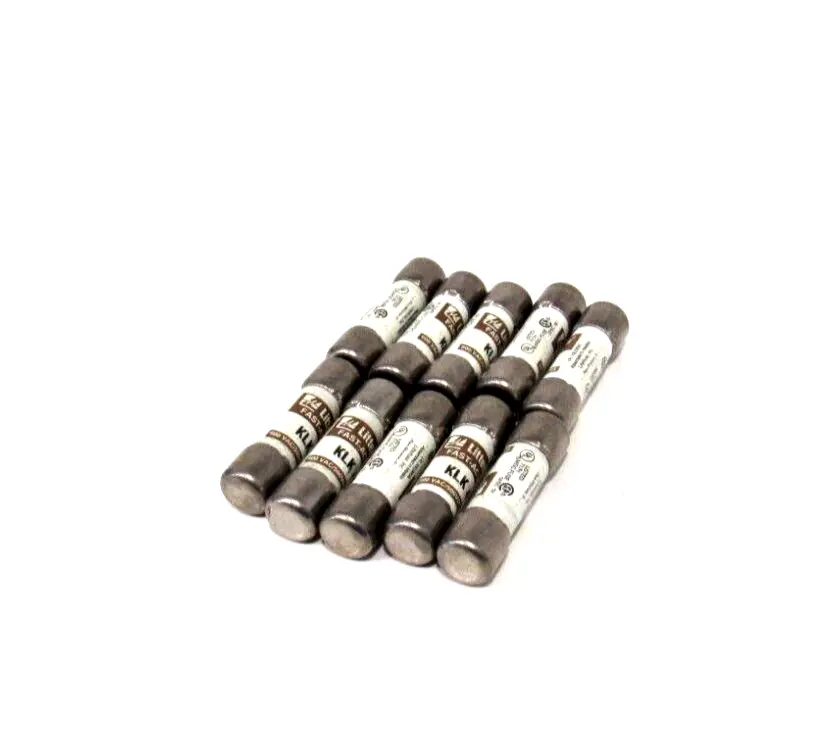LOT OF 10 NEW LITTELFUSE KLK-4 FUSES KLK4