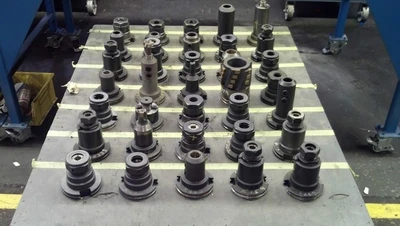 CAT50 Standard Length Tool Holders Collet Chucks, Endmill Multi Mfg Quantity 100