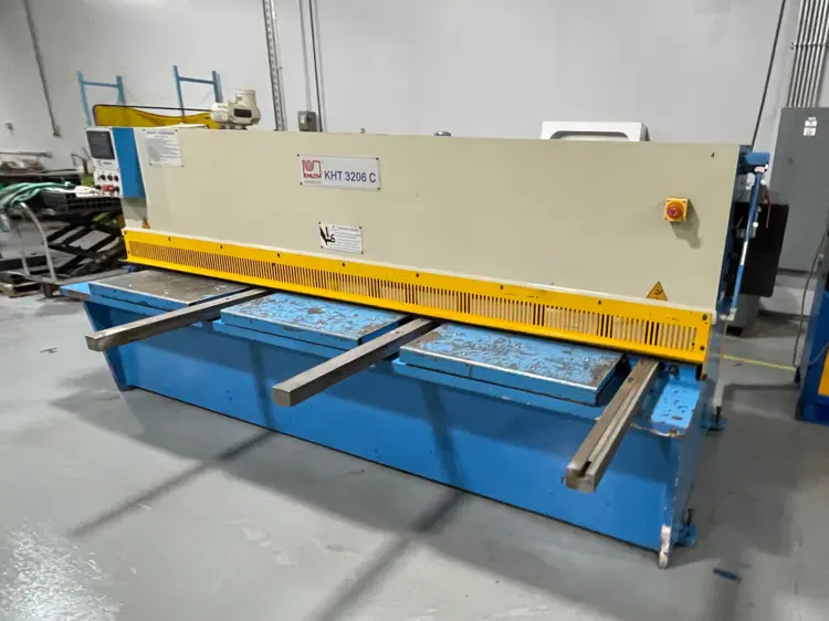 Used 2010 KNUTH KHT 3206C Power Squaring Shears (Inch) US | IndiQuip #124278