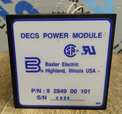 BASLER ELECTRIC 9-2849-00-101 Electrical/PLC/Automation | ESS Industrial Equipment Sales (4)