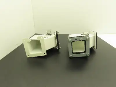 Hoffman F22LE9A Lay In Wireway 2.5" By 2.5" 90° Elbow Cable Management Lot of 2