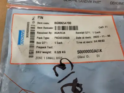 NEW 2022 SANDVIK BG00654700
