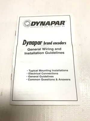 Dynapar M050335 – 62-AAEF-0050-A0 Encoder Series 60 Rotopulser