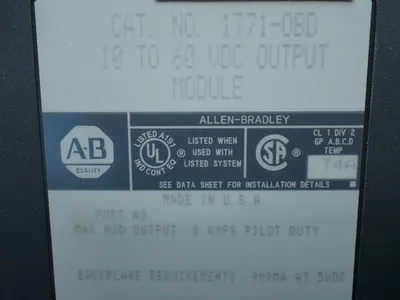 Used ALLENBRADLEY 1771OBD Input / Output Modules Ohio US | HGR 24 #879738