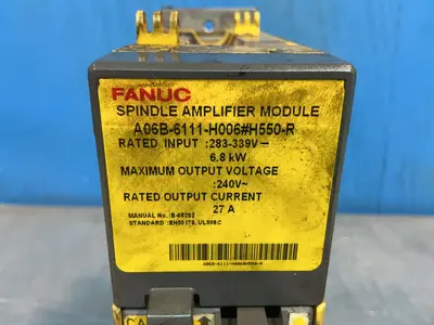Used FANUC A06B6111H006#H550R Spindle Drives Ohio US | HGR 24 #1335282
