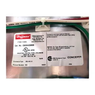 NEW HOFFMAN ENCLOSURES INC CSD24208SS