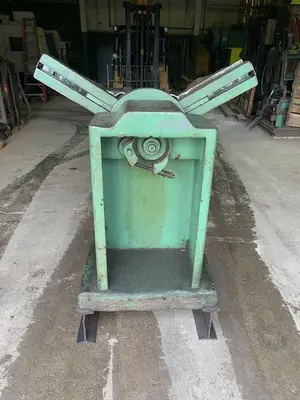 2500 L X 18" American Steel Line Non Motorized Uncoiler
