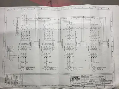 Variable Speed Drive Control Panel - Allen Bradley 1336 Plus II - 600V - Rotary Valve System - NEMA 12