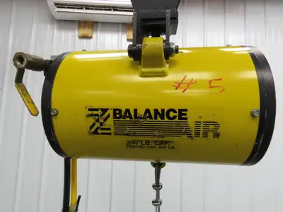 Ingersoll Zimmerman BA020120 Pneumatic Air Balancer 6' Travel 400Lb Swivel Mount