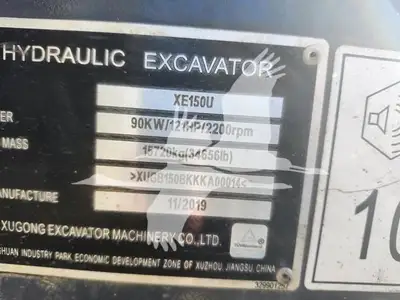 USED 2019 XCMG XE150U
