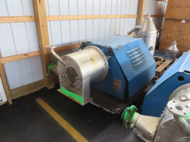 Used 1992 KRAUSS MAFFEI SZ-21 Basket Pusher Centrifuges New Jersey US | Perry Equipment #118049