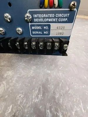 INTEGRATED CIRCUIT DEVELOPMENT CORP 6520 RINSE CONTROLLER